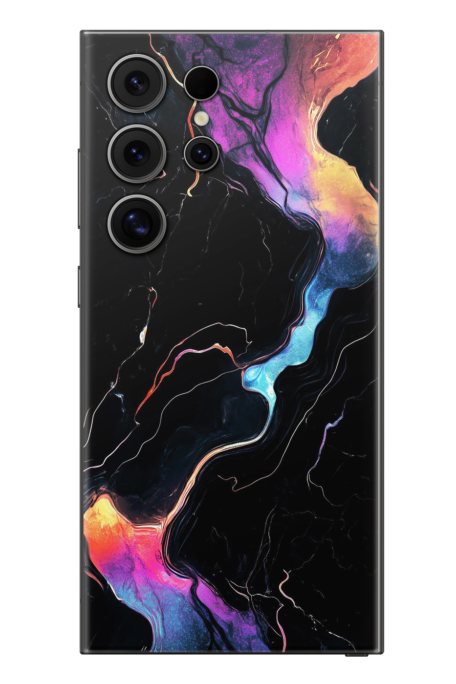 Skin Samsung - CZARNE FALY