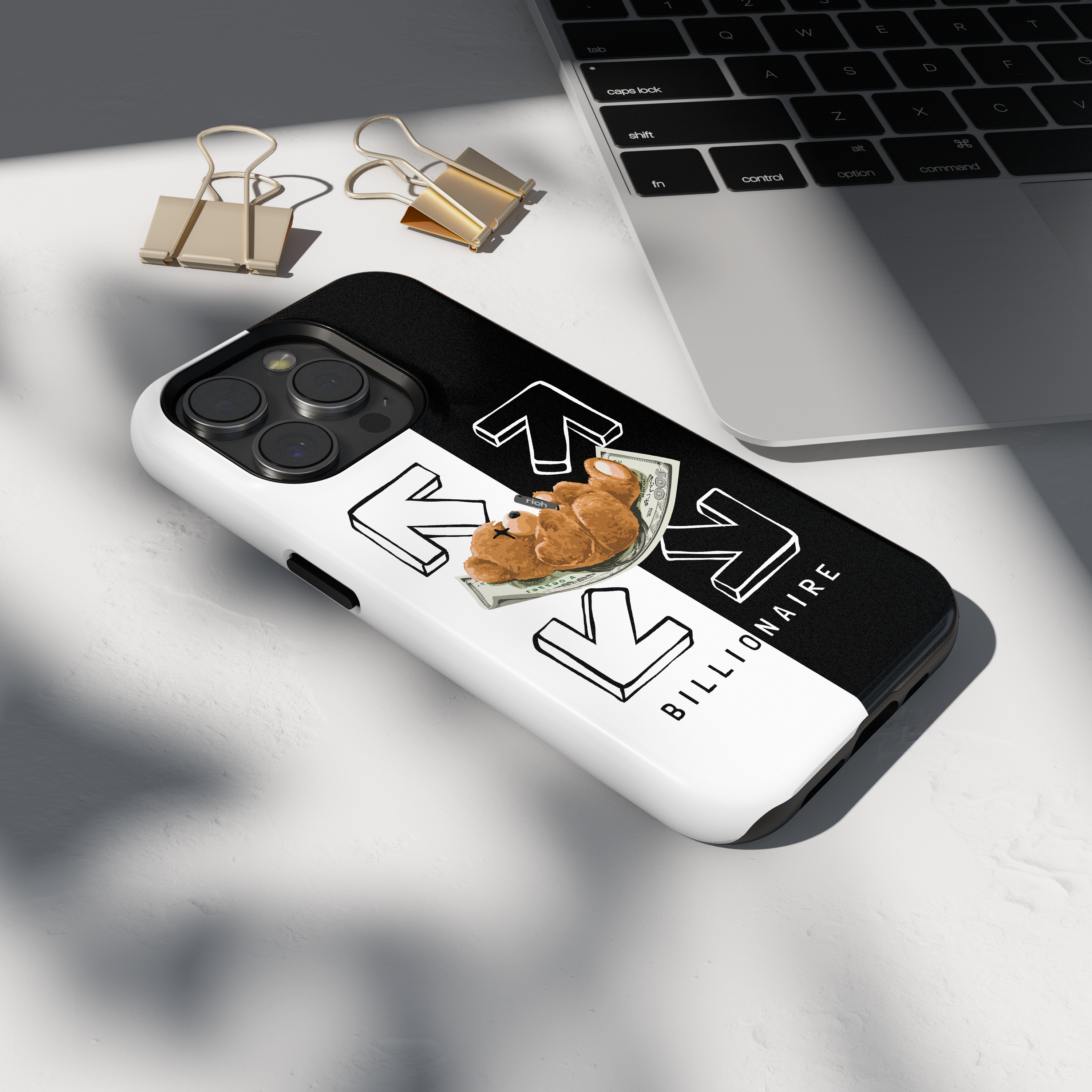 Etui iPhone - TEDDY BILLIONAIRE