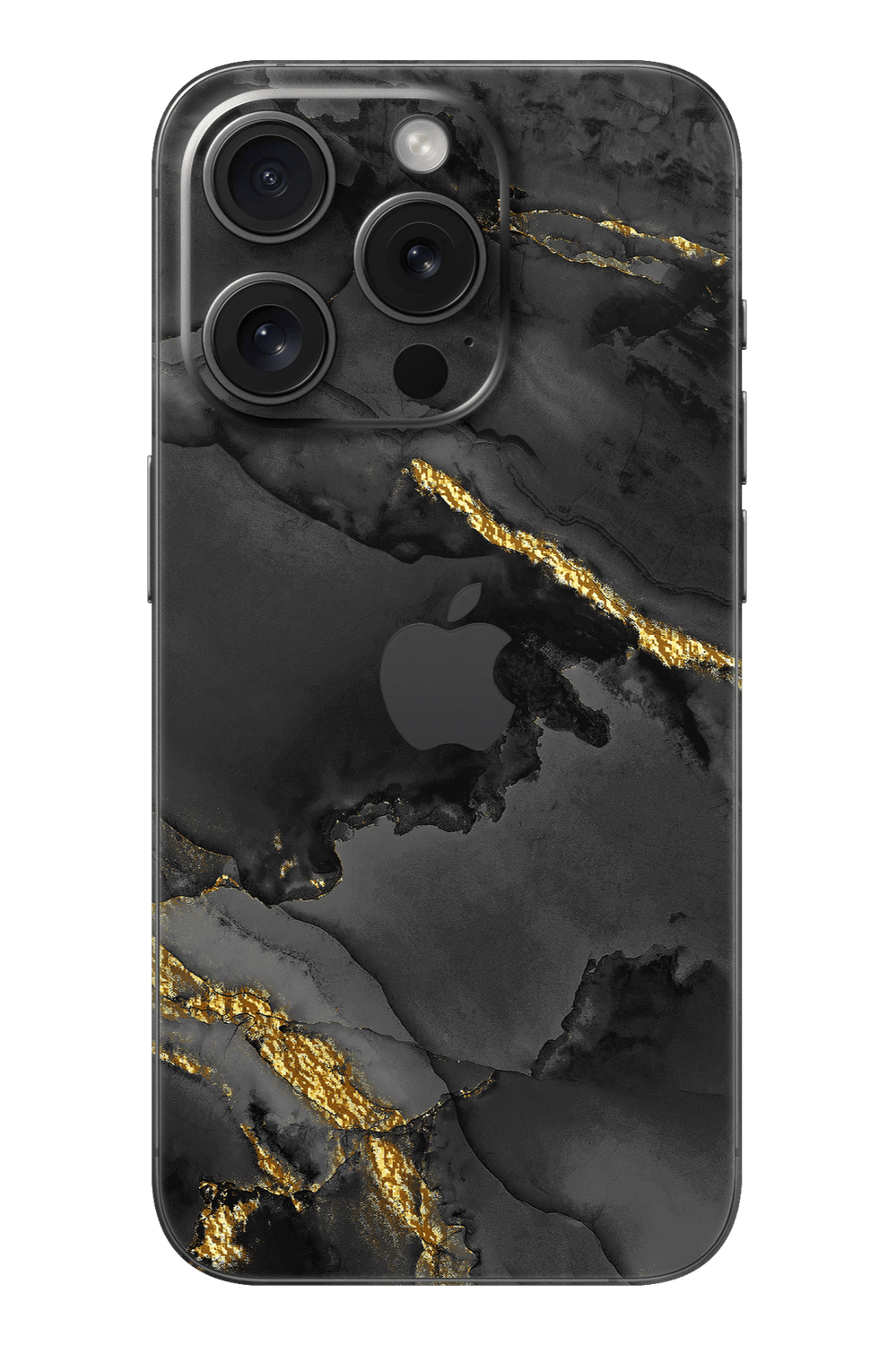 Skin iPhone Dark - Wykończenie z 22K Złota - EDYCJA SPECJALNA