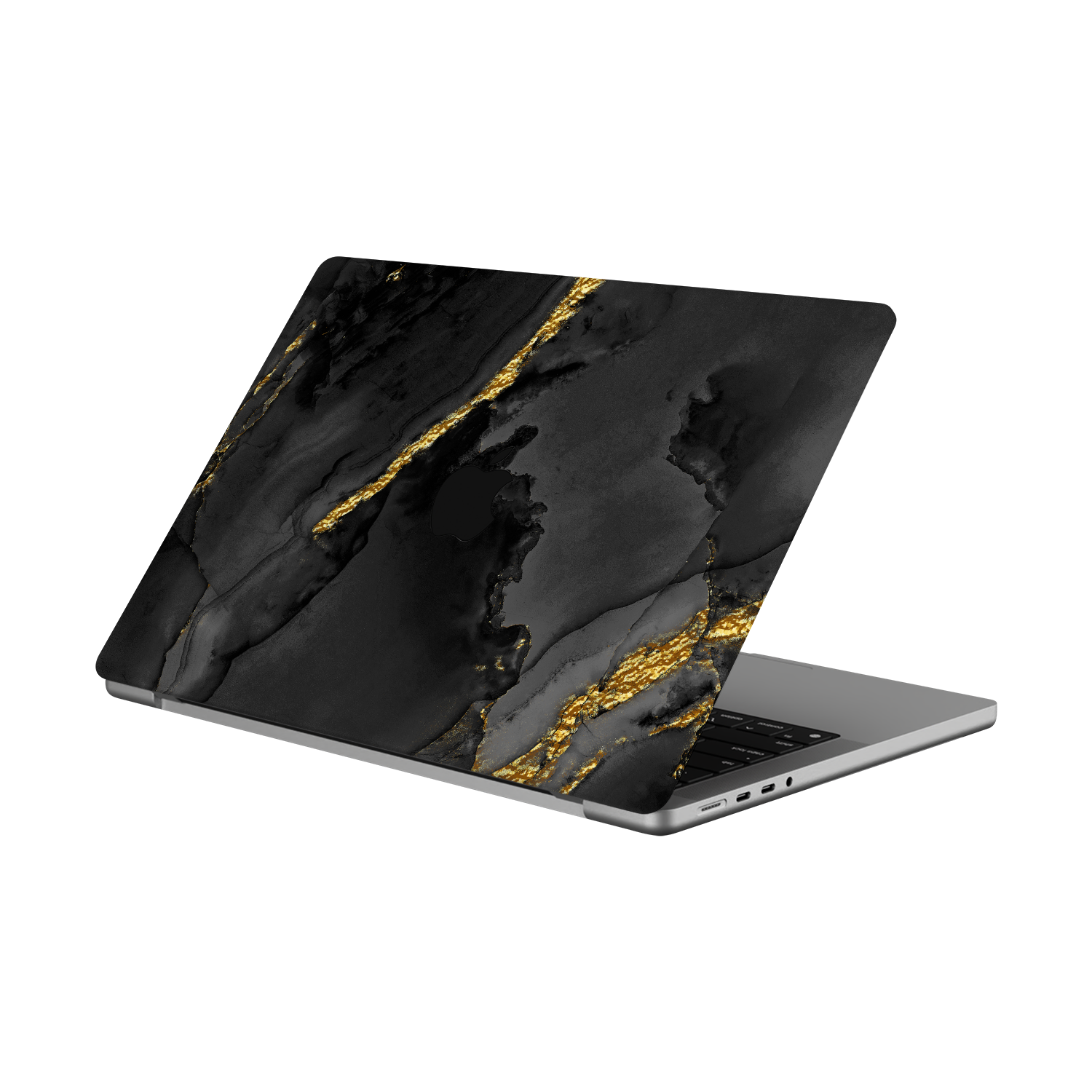 Skin MacBook - Ciemna z 22k złotem