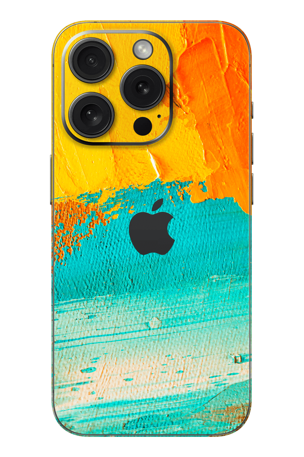 Skin iPhone - Abstrakcyjny olejny obraz