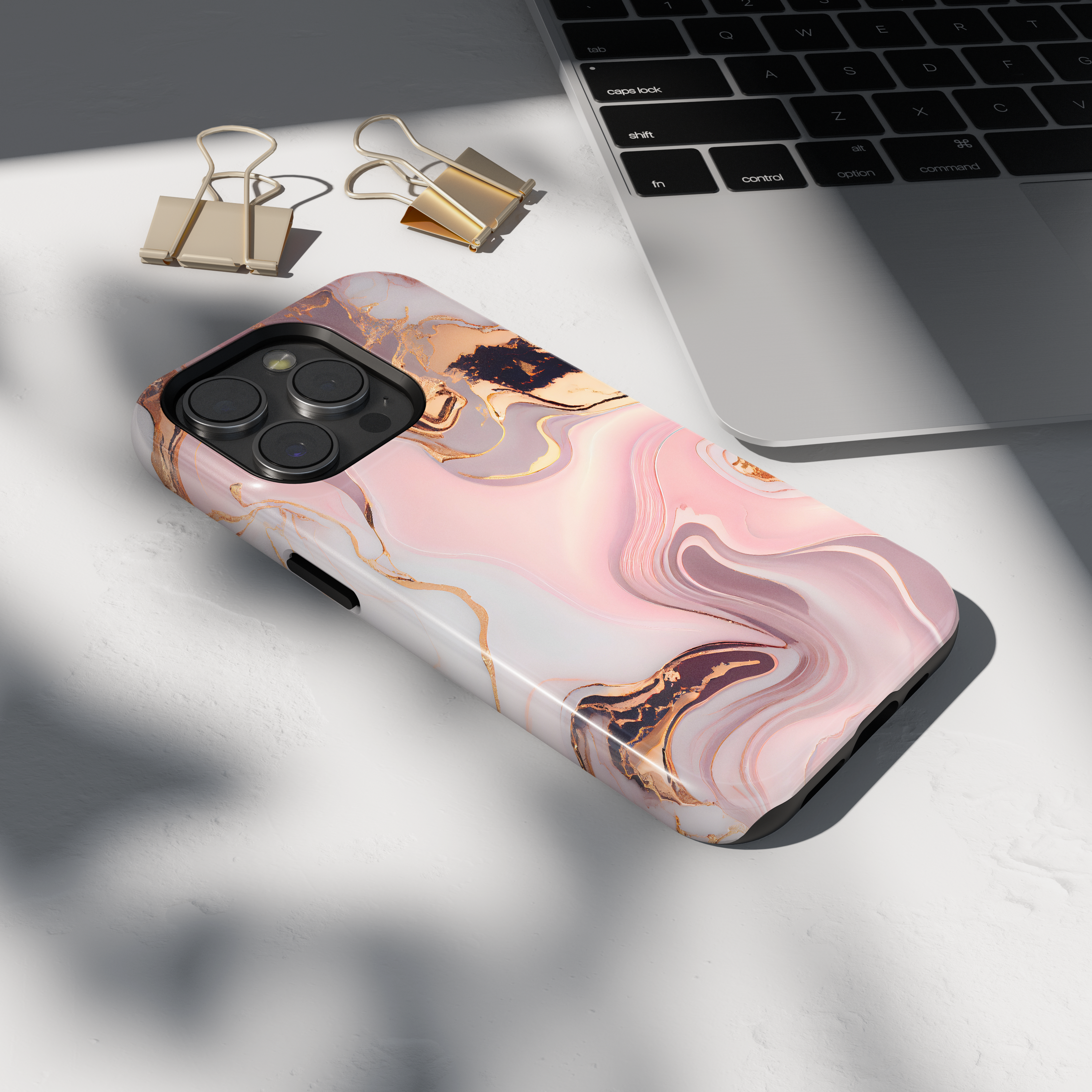 Etui iPhone - RÓŻOWE ZŁOTO