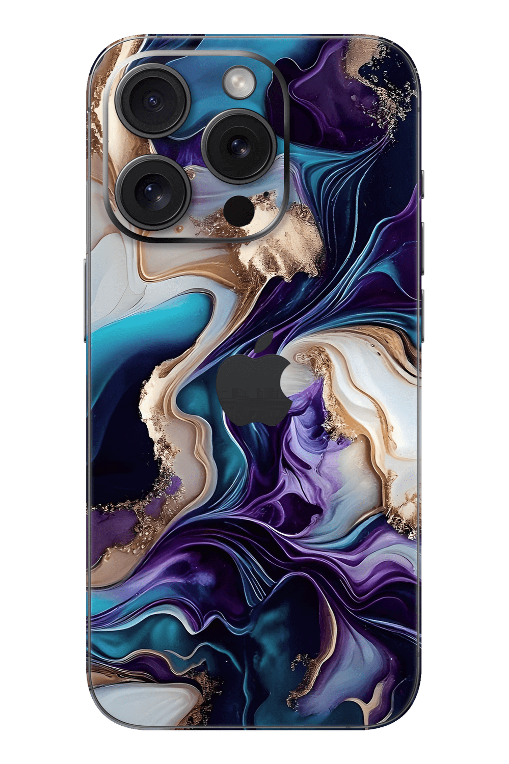 Skin iPhone - Fioletowy Marmur