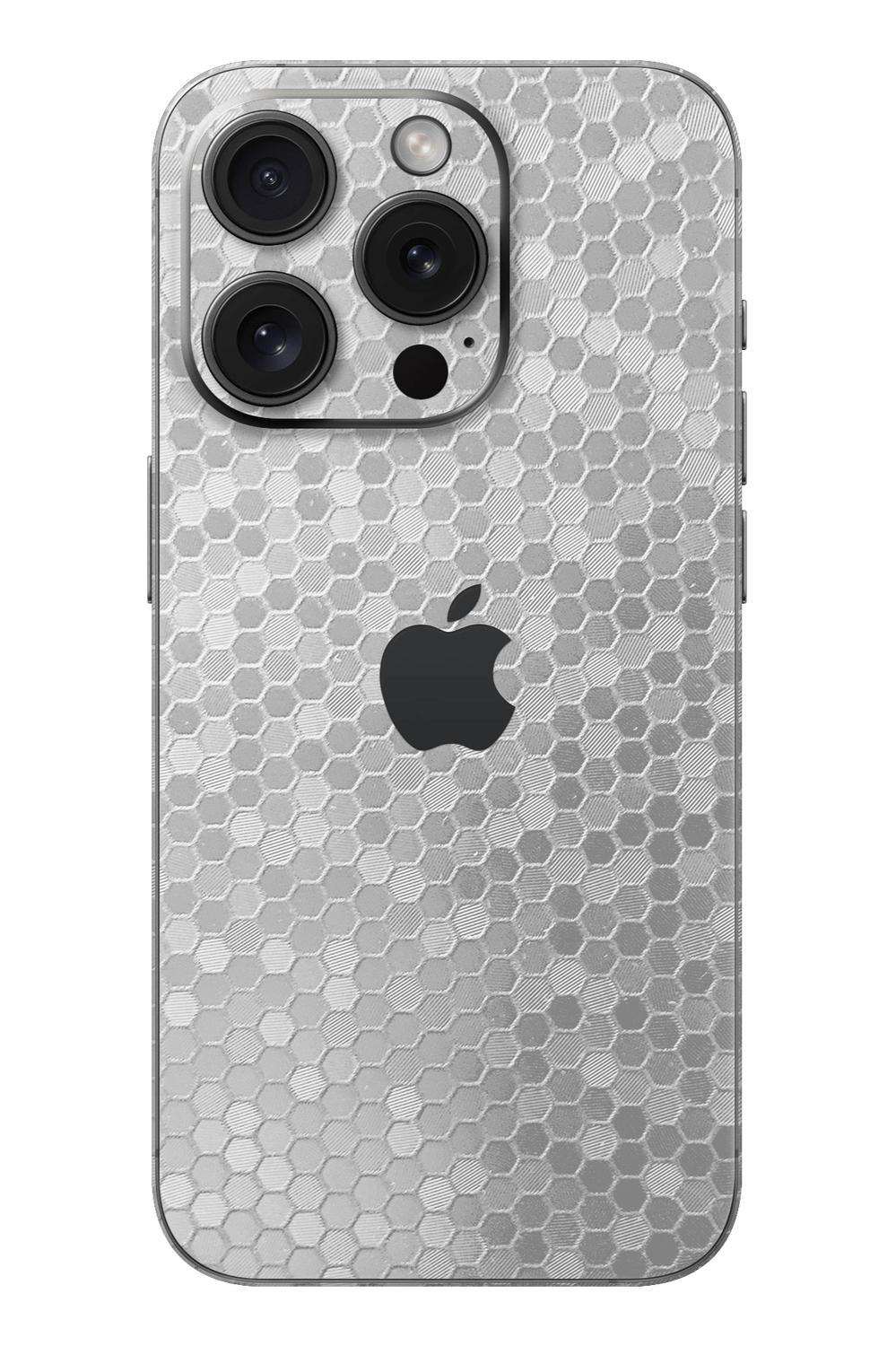 Skin iPhone - Srebrny Plaster Miodu 3D