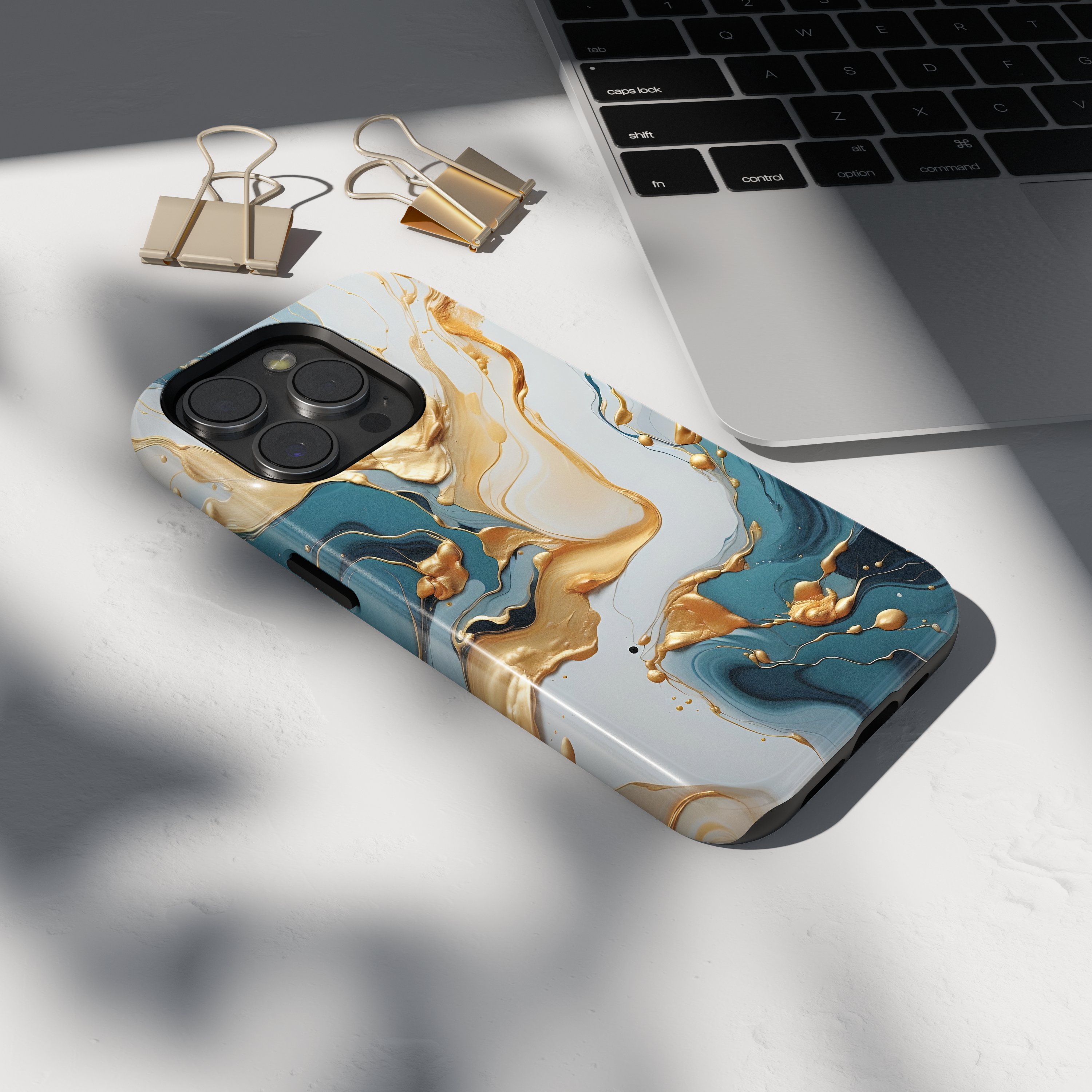 Etui iPhone - ZIELONY TURKUS
