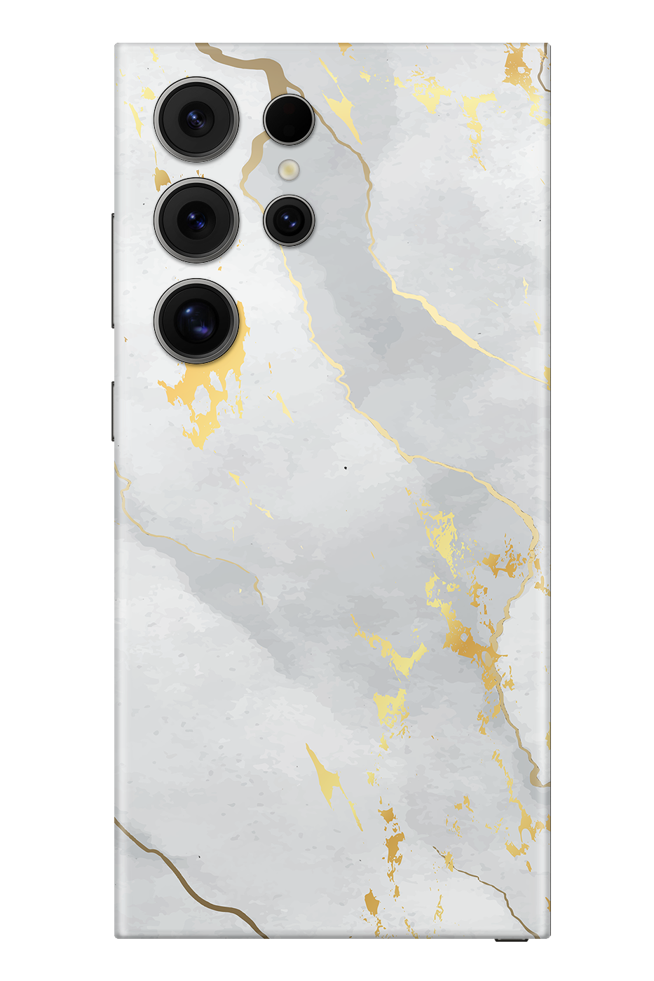 Skin Samsung - Biały Złoto (mat)