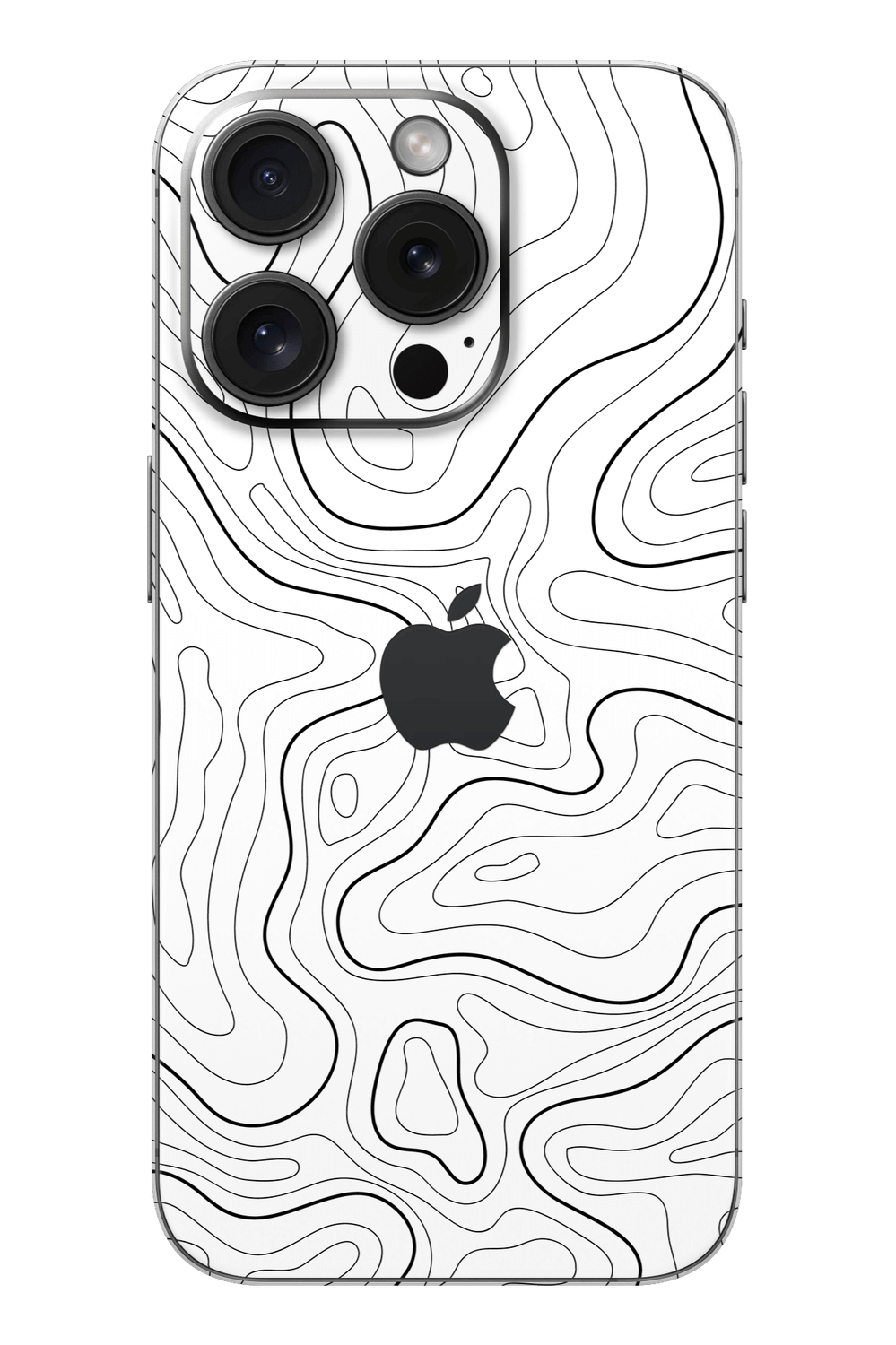Skin iPhone - DAMASZEK Biały