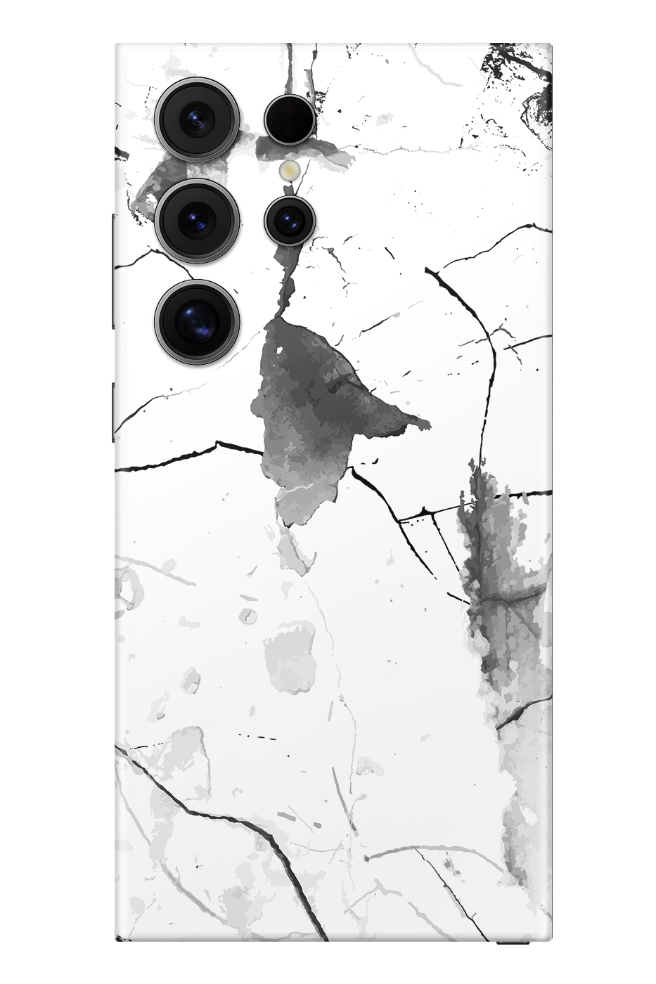 Skin Samsung - Biały Marmur