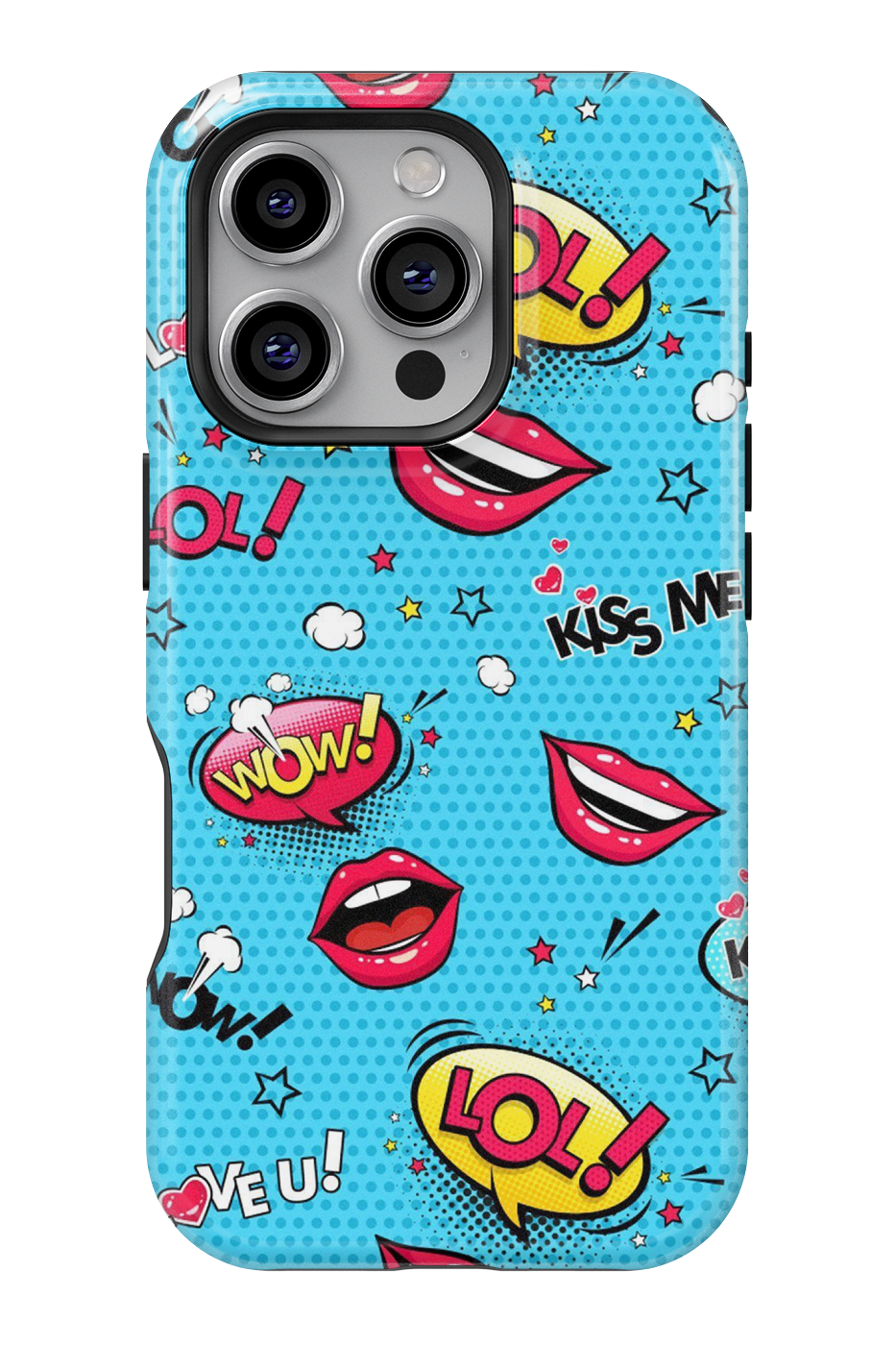 Etui iPhone - CZARNY & ZŁOTY