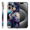 Skin iPhone - Purple Marble (mat)