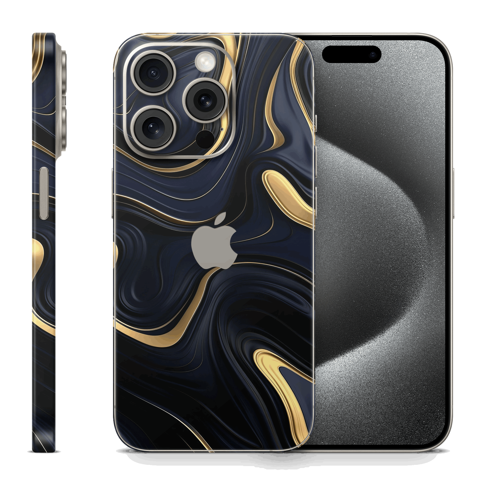 Skin iPhone - Navi Gold (mat)