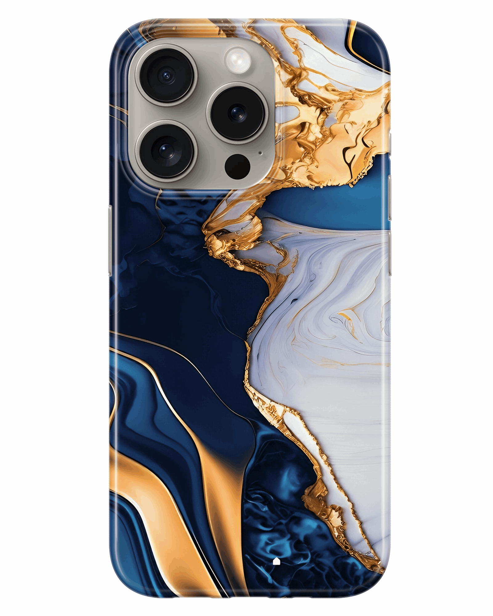 Husa iPhone - BLUE GOLD