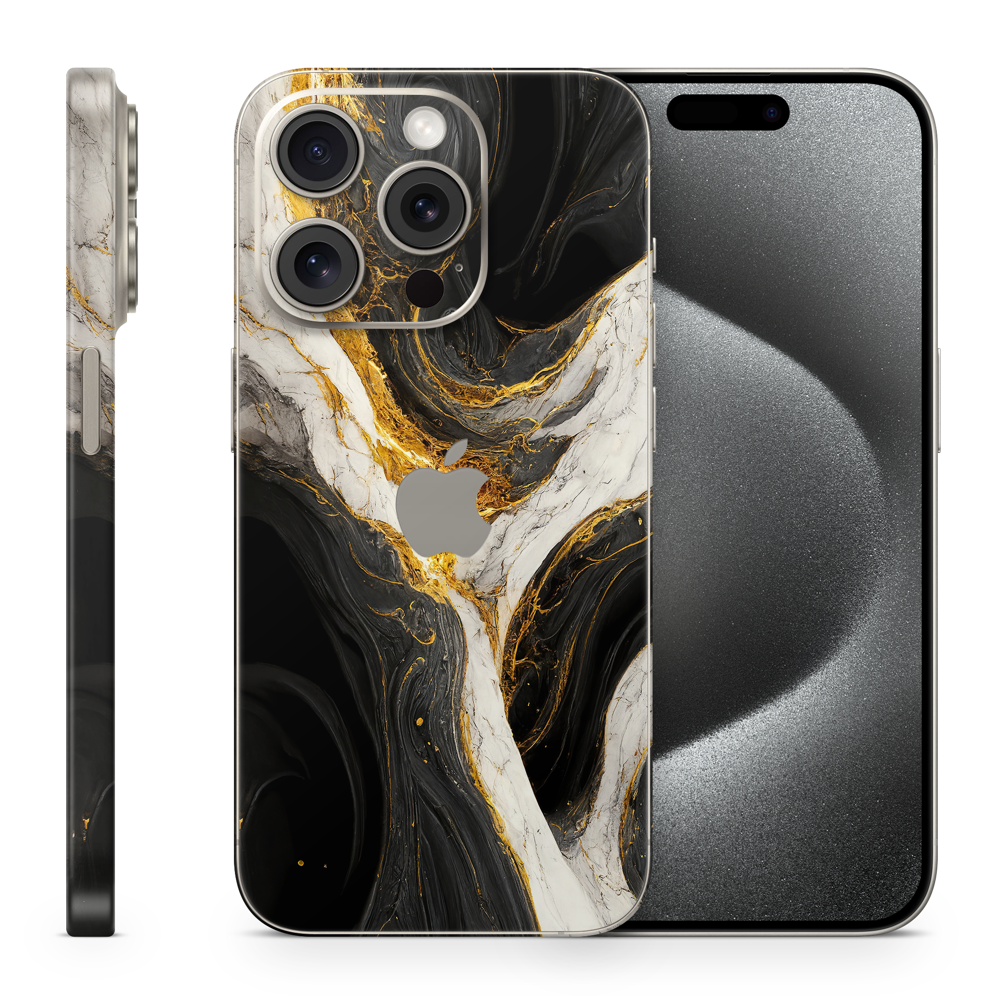 Skin iPhone - DARK FLAME (finisaj mat)