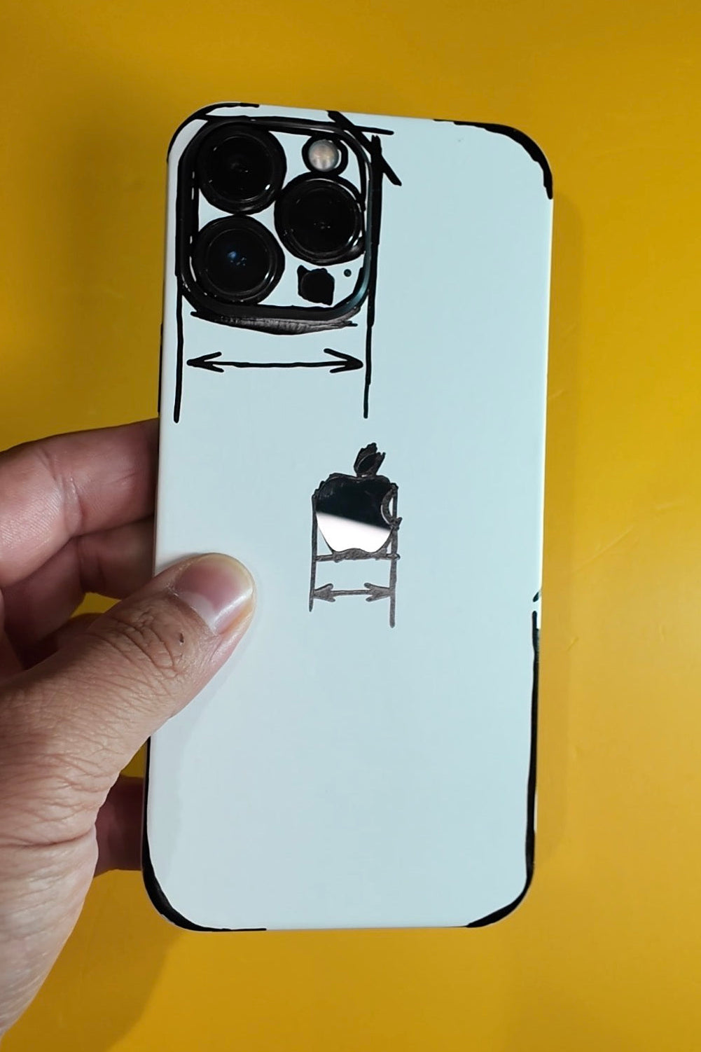 Skin iPhone - Nocny Niebieski