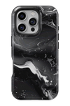 Etui iPhone - CZARNY MARMUR