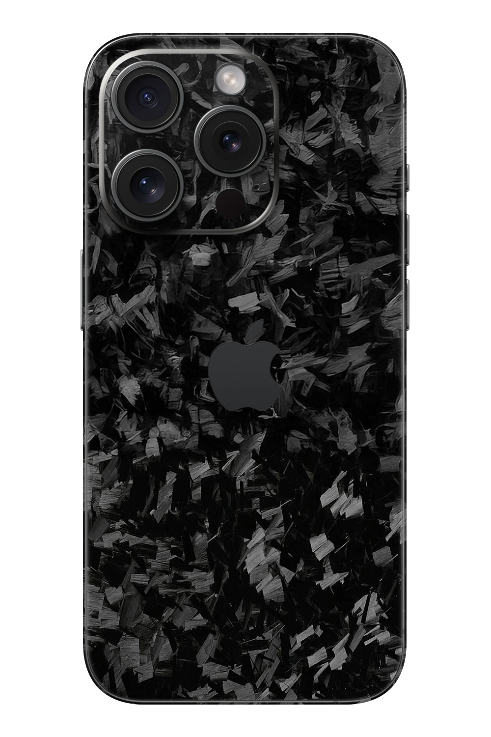 Skin iPhone - Węgiel Czarny 3D