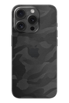 Skórka iPhone'a - Czarny Camo 3D