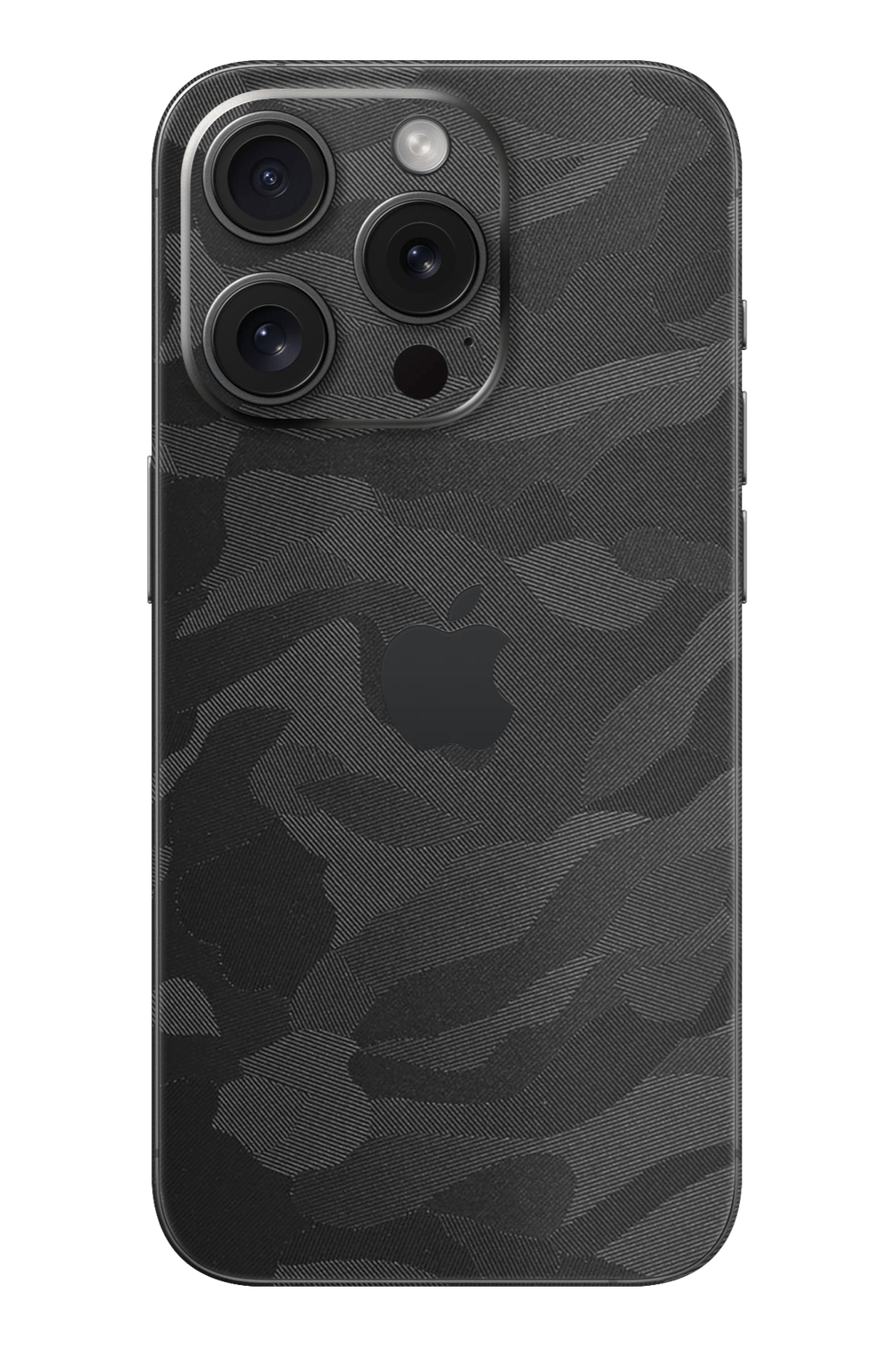 Skórka iPhone'a - Czarny Camo 3D