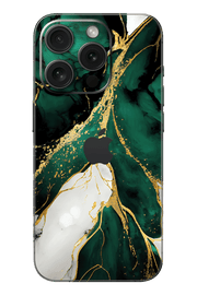 Skin iPhone - Złoto Szmaragdowe