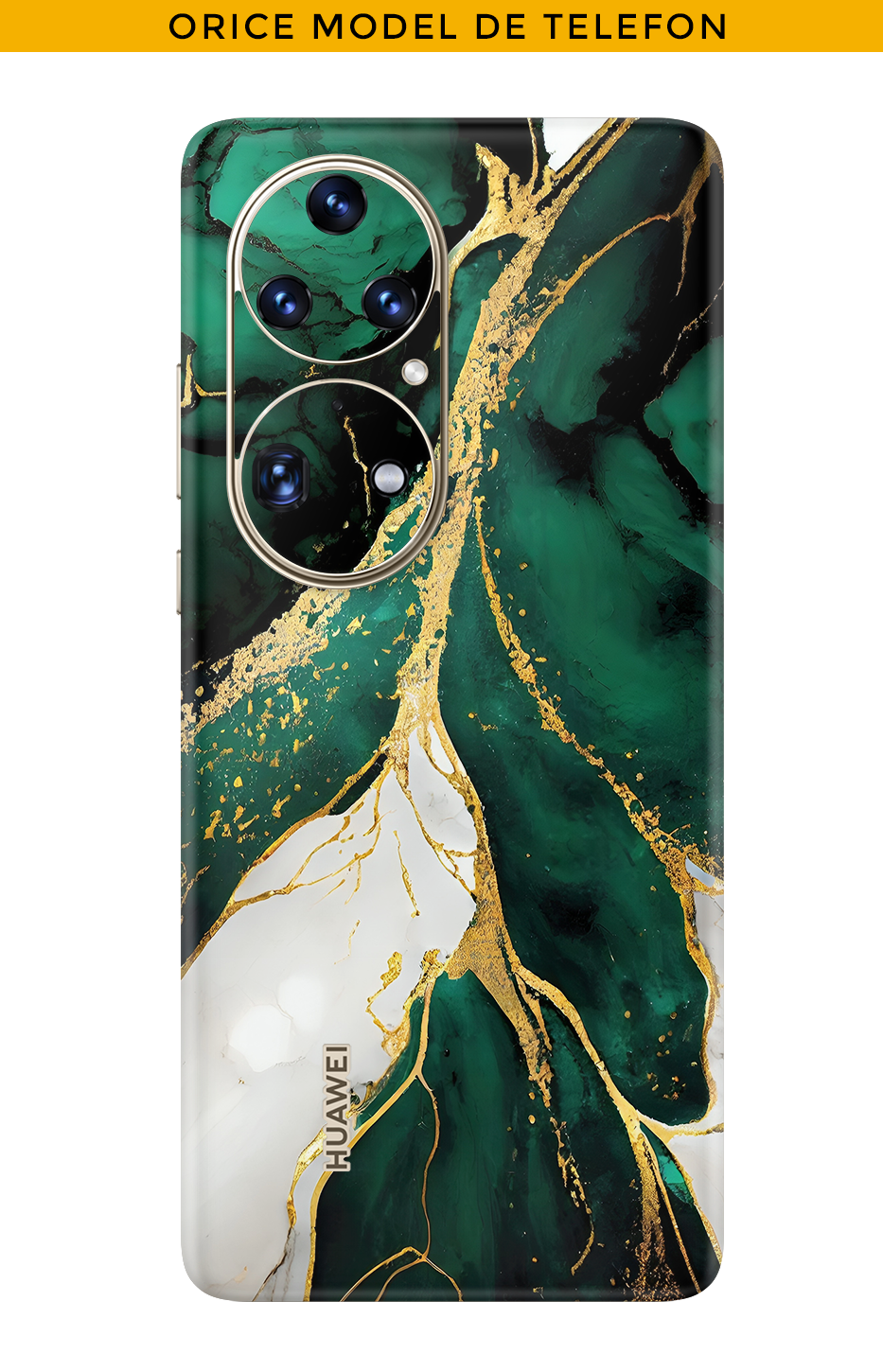 Skin ORICE TELEFON - Złoto Szmaragdowe