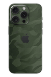 Skórka iPhone'a - Zielony Camo 3D