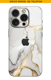Skin NA KAŻDY TELEFON - Marmurowy Płomień