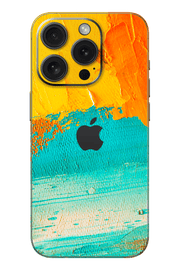 Skin iPhone - Abstrakcyjny olejny obraz