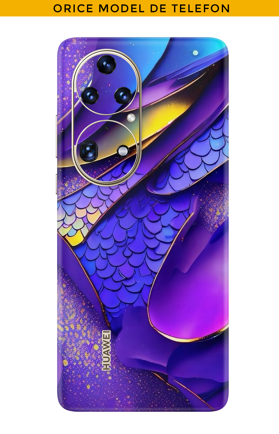 Skin ORICE TELEFON - Fioletowy