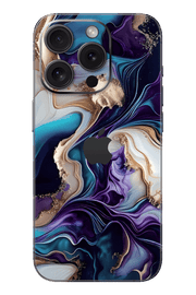 Skin iPhone - Fioletowy Marmur