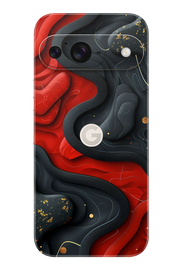 Skin Google Pixel - Czerwono-Czarny