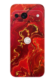 Skin Google Pixel - Czerwono Złoty