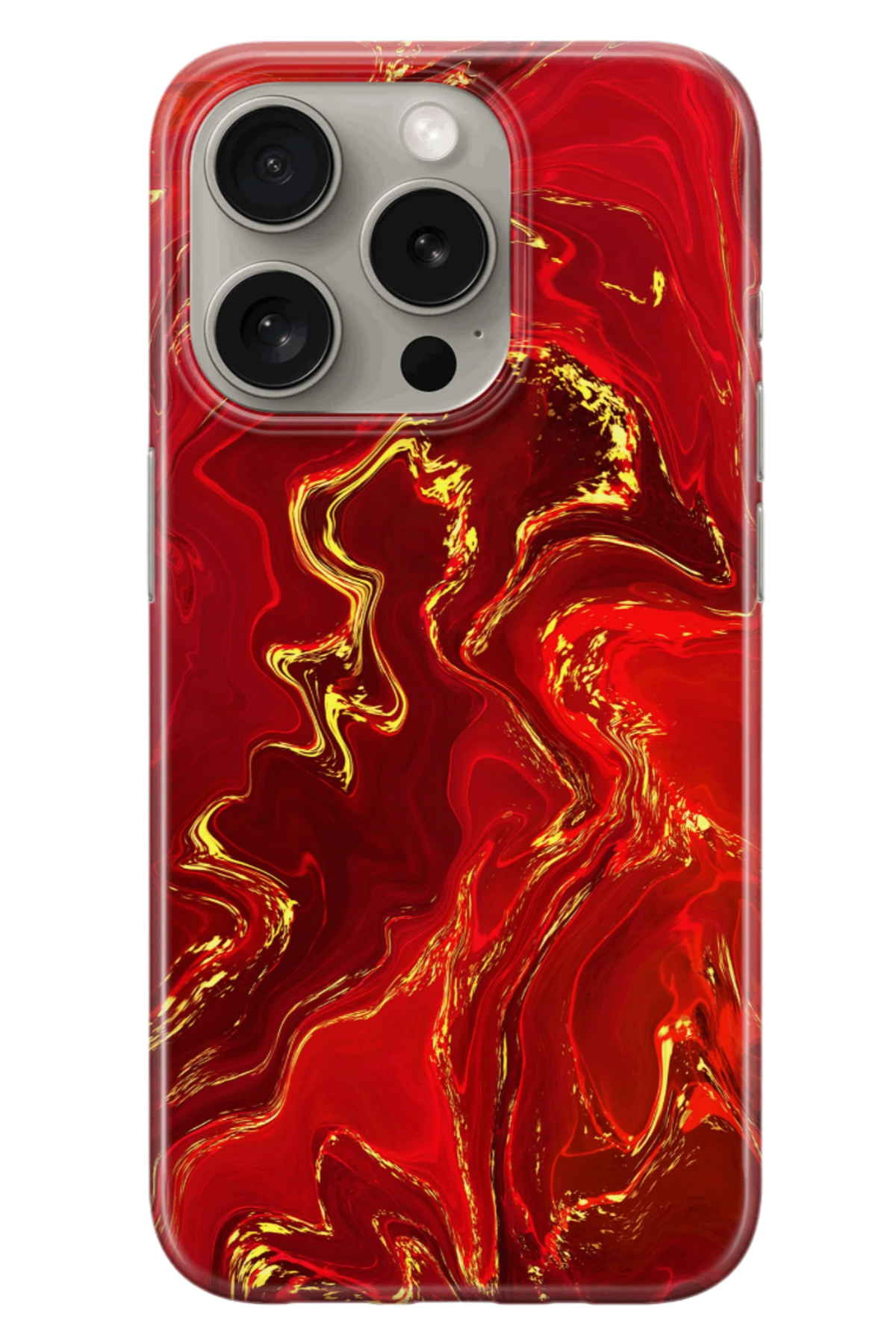 Husa iPhone - RED GOLD