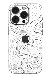 Skin iPhone - DAMASZEK Biały